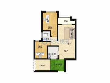 雅居樂御龍山 2室2厅1卫 - House730