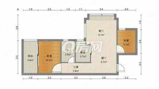 雅苑新城 2室2厅21卫 - House730