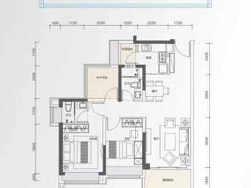 鴻基·山水印象 01户型 - House730