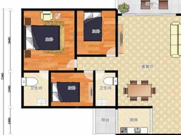 優越香格裏 3室2厅2卫 - House730