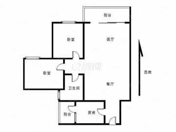 雅苑新城 2室2厅1卫 - House730