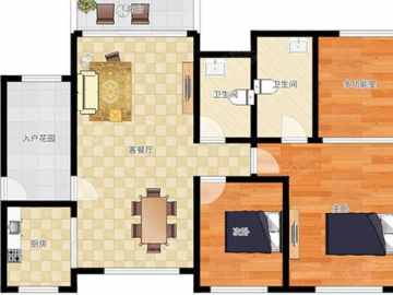 優越香格裏 3室2厅2卫 - House730