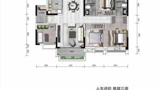 雅居樂國際花園 126㎡户型 - House730