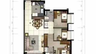 時代領峰 3室2厅2卫1厨 - House730