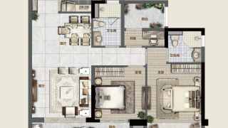 世茂國風濱江 国玦户型 - House730