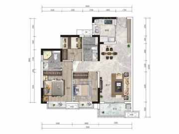 融創雲玥臺 B户型 - House730