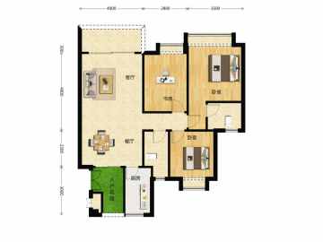 熙悅 3室2厅2卫,3栋03 - House730