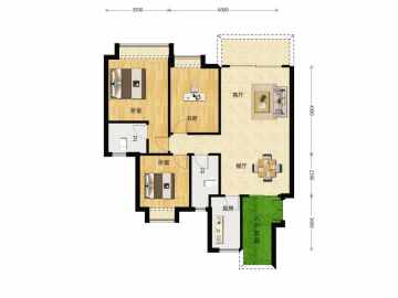 熙悅 3室2厅2卫,3栋02 - House730