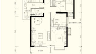 海倫堡松湖灣 53栋01单元04户型 - House730