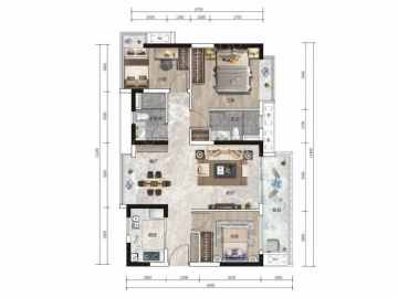 融創雲玥臺 C户型 - House730