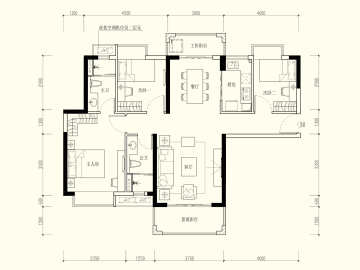 海倫堡松湖灣 53栋02单元01户型 - House730