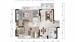 融創雲玥臺 A户型 - House730