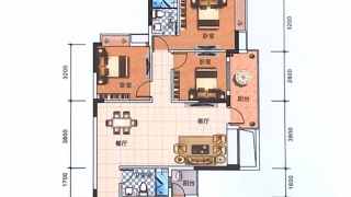 熙悅 3室2厅2卫，1栋03户型  - House730