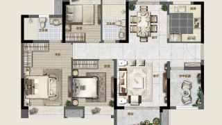 世茂國風濱江 国玦户型 - House730