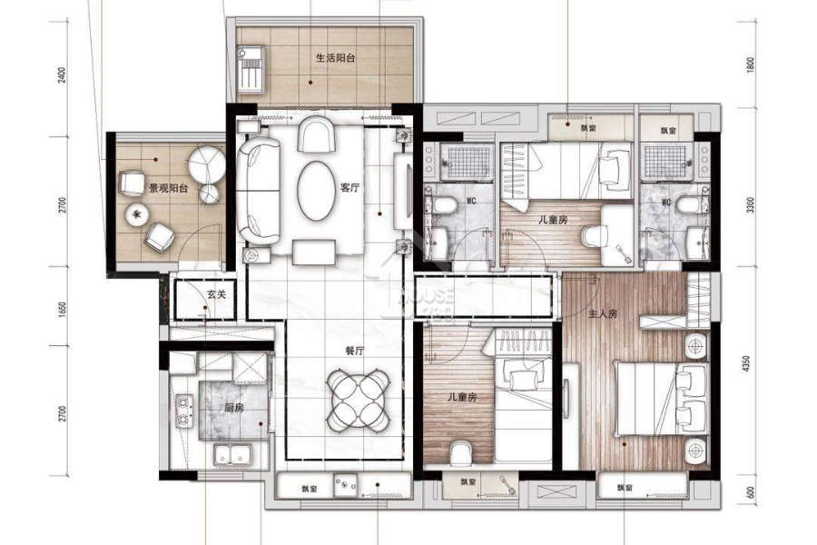 碧桂園.華發香洲府 - House730
