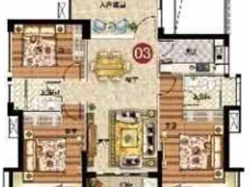 海棠郡 3室2厅2卫，4栋03户 - House730