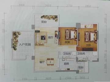 銀湖山莊 户型图 - House730