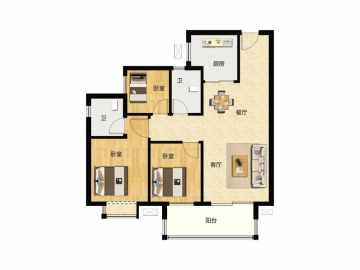 信鴻御江東岸 95㎡户型 - House730