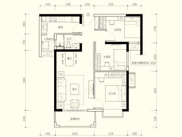 海倫堡松湖灣 53栋02单元04户型 - House730