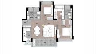 深國際萬科和頌軒 B2户型 - House730