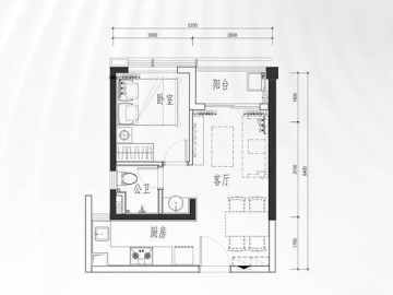 兆邦基端慧苑 B户型 - House730