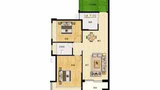 海棠郡 2室2厅2卫，5栋03、04户 - House730
