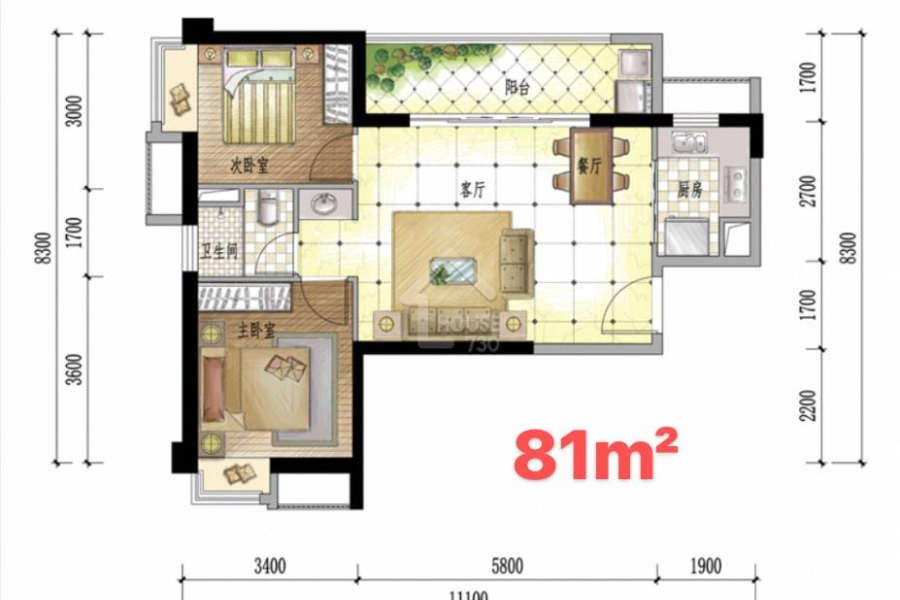 九洲保利天和 - House730