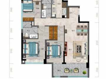 天健雲山府 D戶型 111.6㎡ - House730