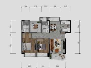 華發天茂半島 C户型 - House730