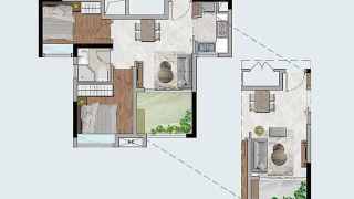 中建映花悅府 62方 兩房一廳 - House730