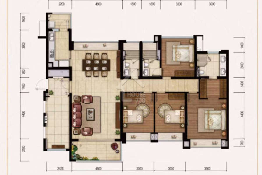 恒榮城市溪谷 - House730