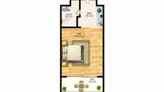 中國鐵建環球中心 49㎡公寓 - House730