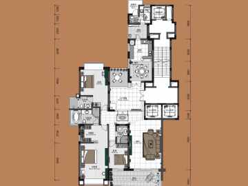 钰海帝景 A户型 - House730
