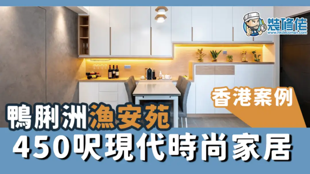 i House-【香港案例】鴨脷洲漁安苑 450呎現代風時尚家居-House730