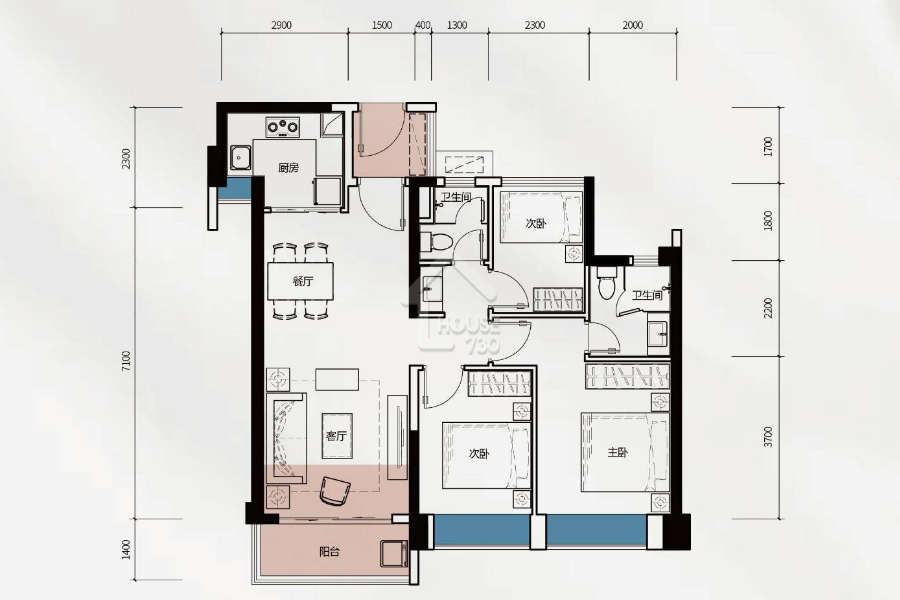 琴澳新城銀景灣 - House730