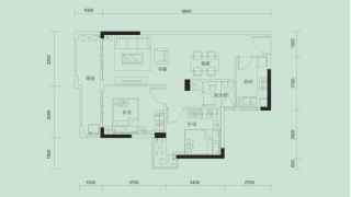 中珠山海間2期 4栋-A户型 - House730
