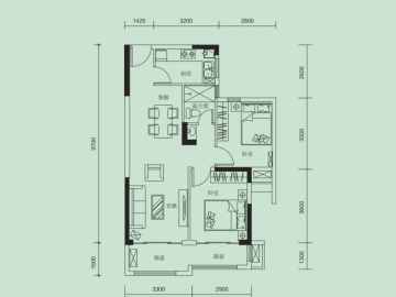 中珠山海間2期 2栋B户型 - House730