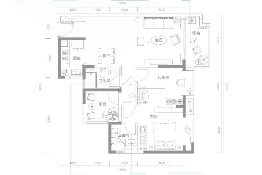 天譽珠海灣 - House730