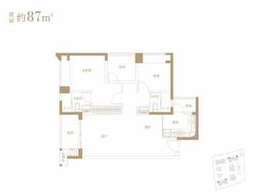 勤誠達正大城四期 87㎡ - House730