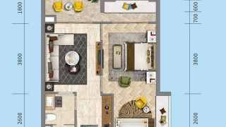 奧園古兜溫泉小鎮 60㎡ - House730