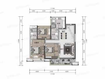 華僑城天鵝堡 1棟03單元 - House730