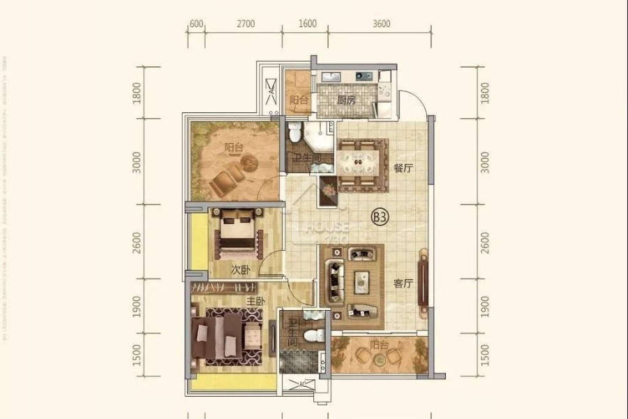 奧園海泉華庭 - House730
