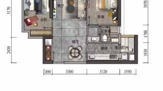 中海環宇城 B戶型 - House730