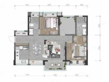 龍湖江與城 C户型 - House730