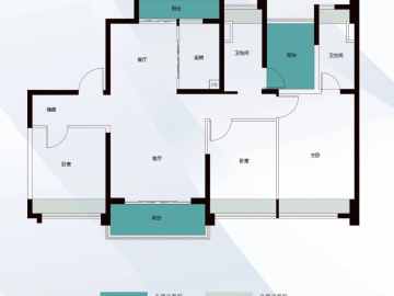 華發濱海半島 A戶型 - House730