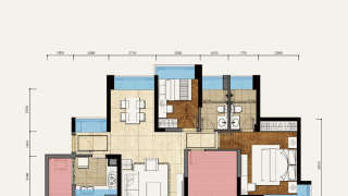 五洲東方墅 叁房兩廳兩衛 - House730