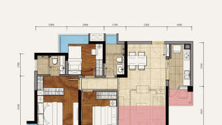 五洲東方墅 叁房兩廳兩衛 - House730