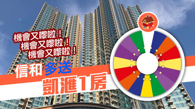 市道行情-機會又嚟啦！機會又嚟啦！疫苗抽獎 信和多送凱滙1房-House730