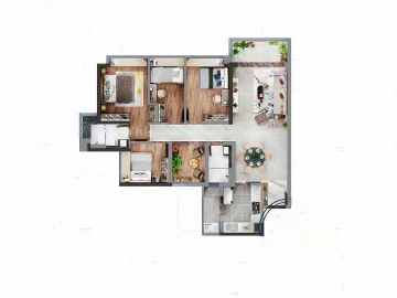 新世界雲耀 122平方四房 - House730