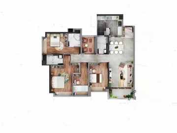 新世界雲耀 142平方四房 - House730